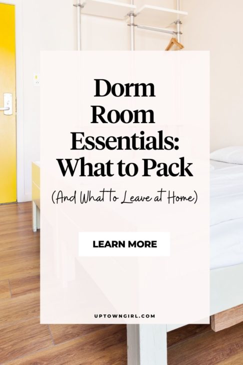 dorm room essentials