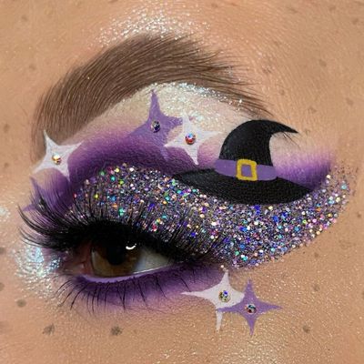 halloween eye makeup