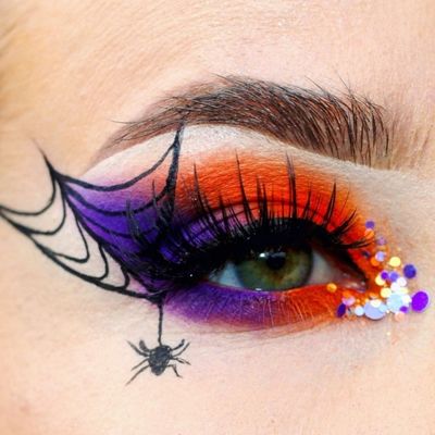 halloween eye makeup