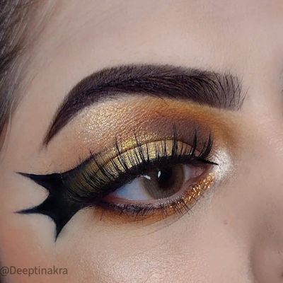 halloween eye makeup