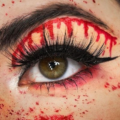 halloween eye makeup