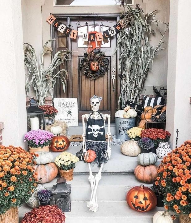 halloween porch decorating ideas