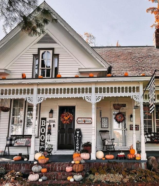 halloween porch decorating ideas