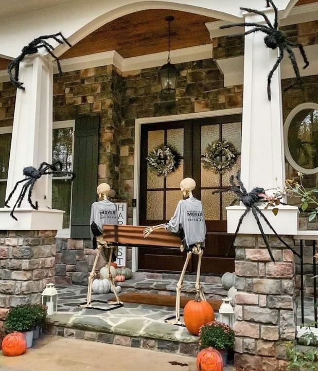 halloween porch decorating ideas