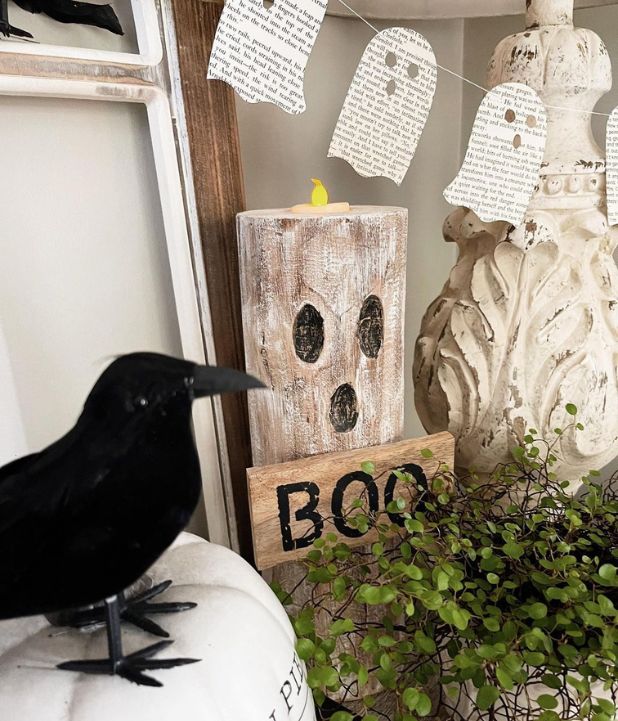 Neutral Halloween Decor