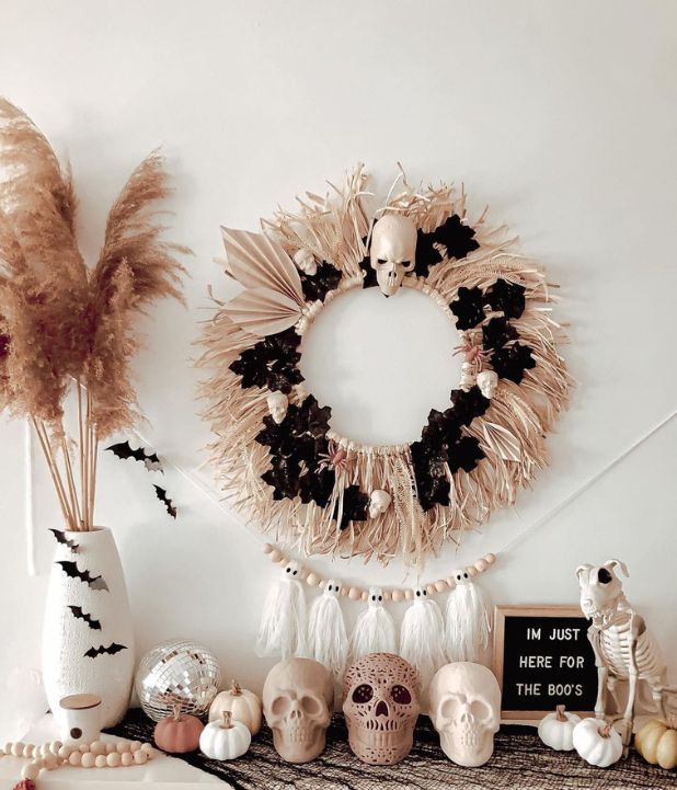 Neutral Halloween Decor