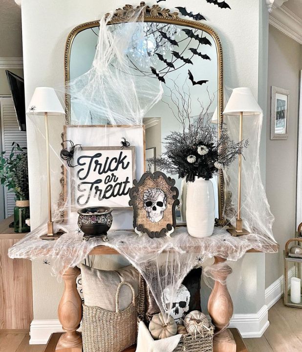 Neutral Halloween Decor