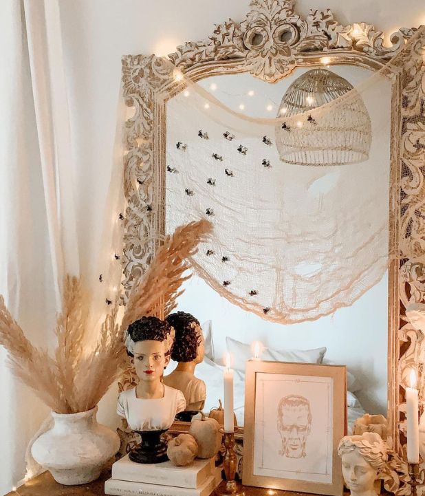 Neutral Halloween Decor