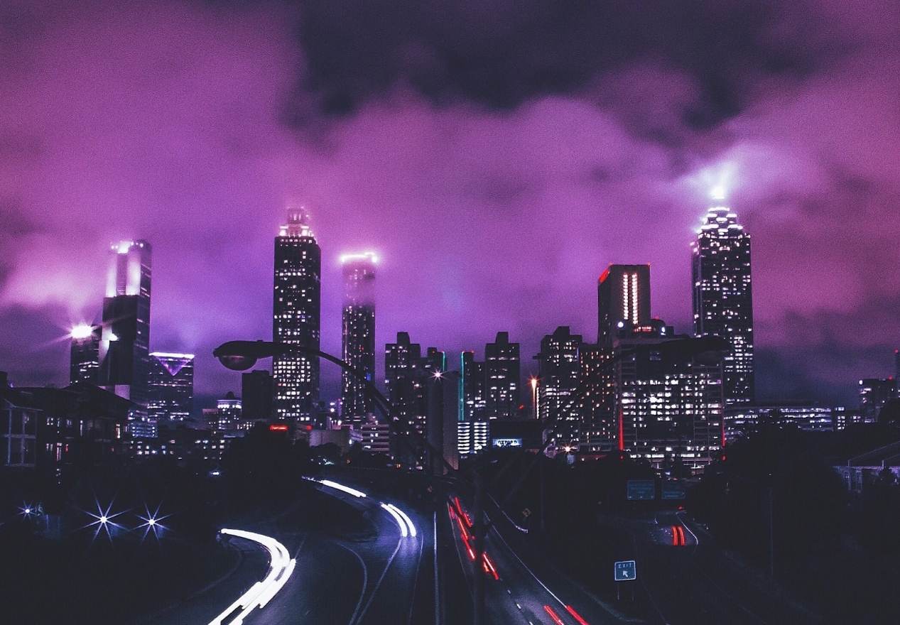 Purple Aesthetic Wallpaper  NawPic