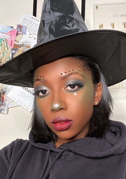 simple halloween makeup