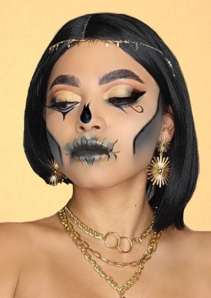 28 Simple Halloween Makeup Looks You Can Try at Home - Uptown Girl