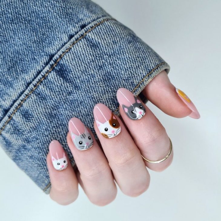 20 Purrfect Cat Nail Art Designs to Try Right Meow - Uptown Girl