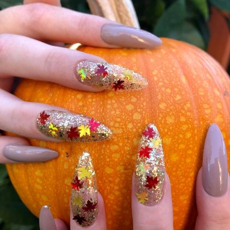 Foxy Fall Nail Design 🦊🍁🍂 : r/NailArt