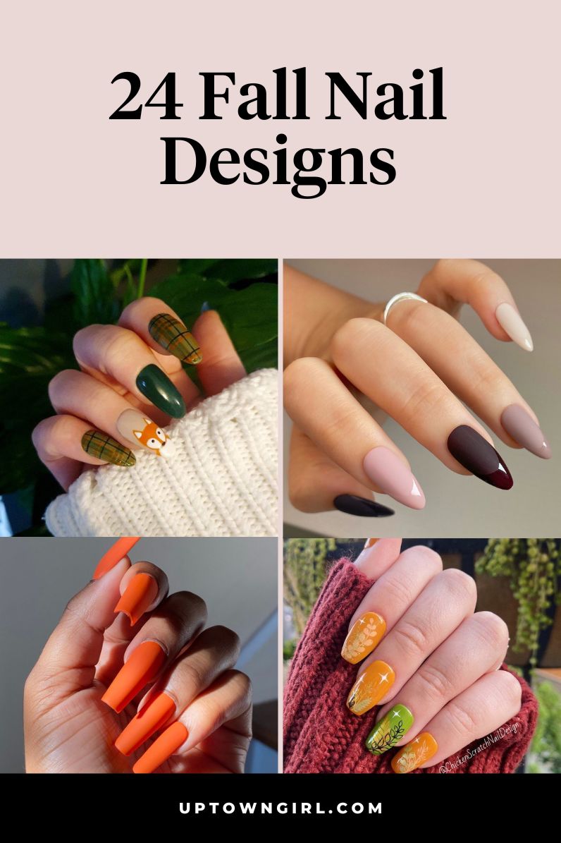 24 Gourd-geous Fall Nail Designs to Try in 2022 - Uptown Girl