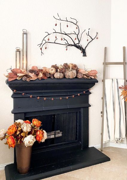 fall mantle decor ideas