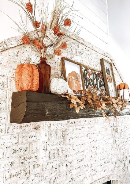 fall mantle decor ideas