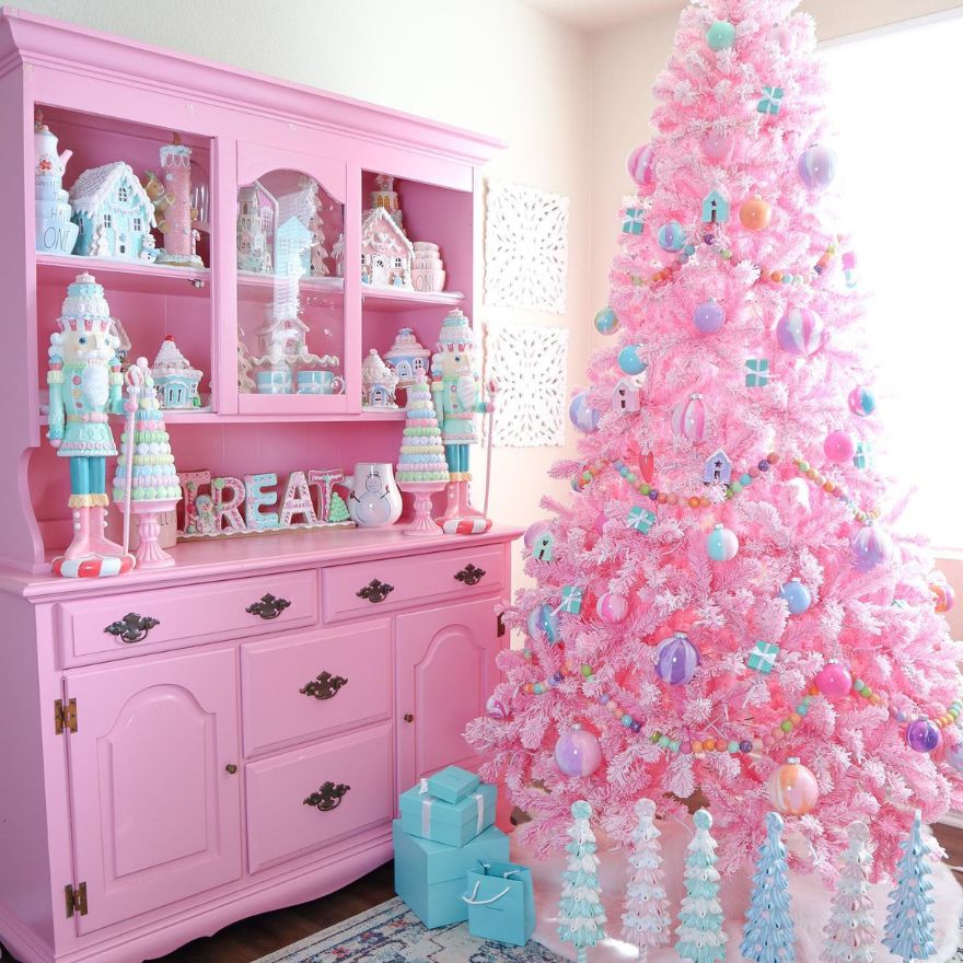 45 Pink Christmas Tree Ideas to Celebrate the Season in 2024 ...
