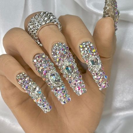 Nails, Nails, Nails — Her bling sets 🔥👑