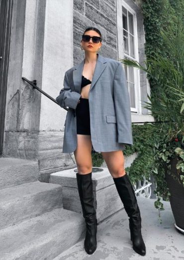 25 Trendy Outfits With Knee-High Boots to Try - Uptown Girl