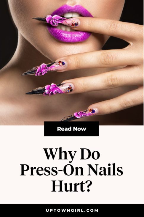 press-on nails hurt