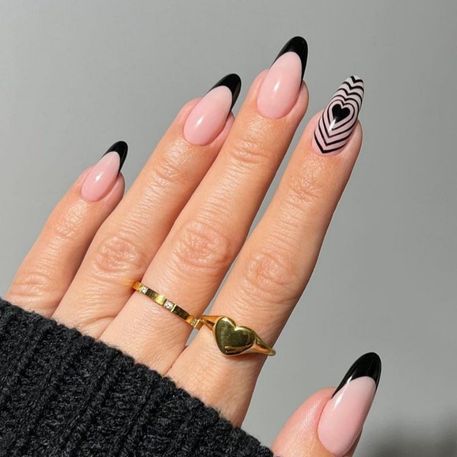 Pin on valentines day nails