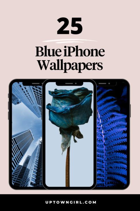 blue iphone wallpaper