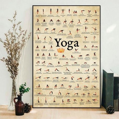 yoga room decor