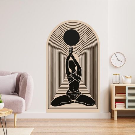 yoga room decor