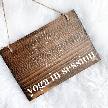 yoga room decor