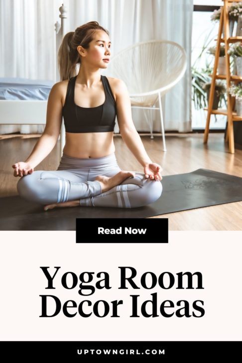 yoga room decor