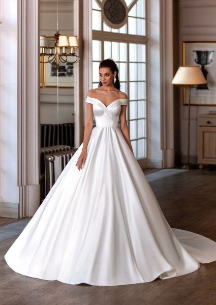 White Princess Ball Gown Wedding Dress – HER SHOP | Live beautiful, Live  free