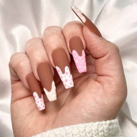 36 Best Coffin Nail Designs You Should be Rocking