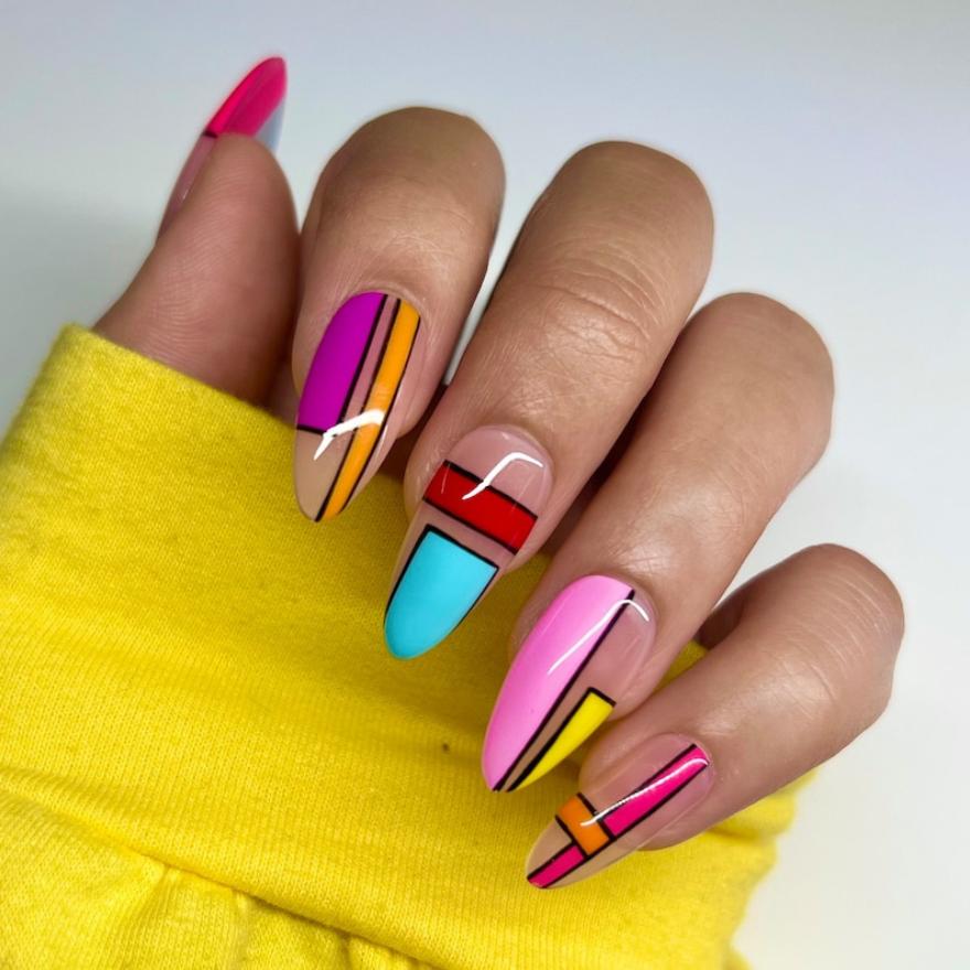 easy nail art designs for beginners without tools 