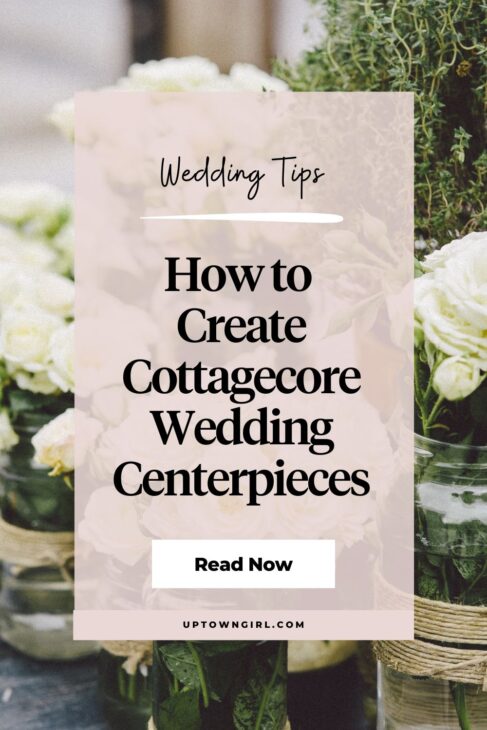 cottagecore wedding centerpieces