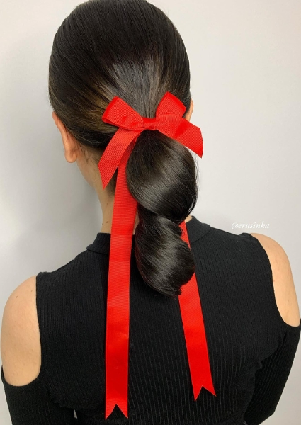 ribbon hairstyles