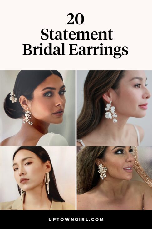 Update 162+ large wedding earrings super hot
