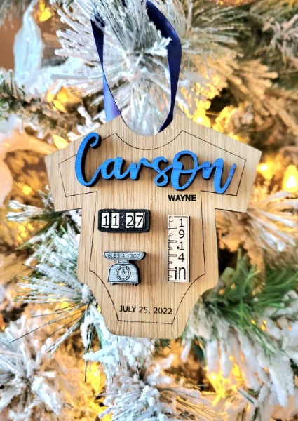 custom christmas ornaments