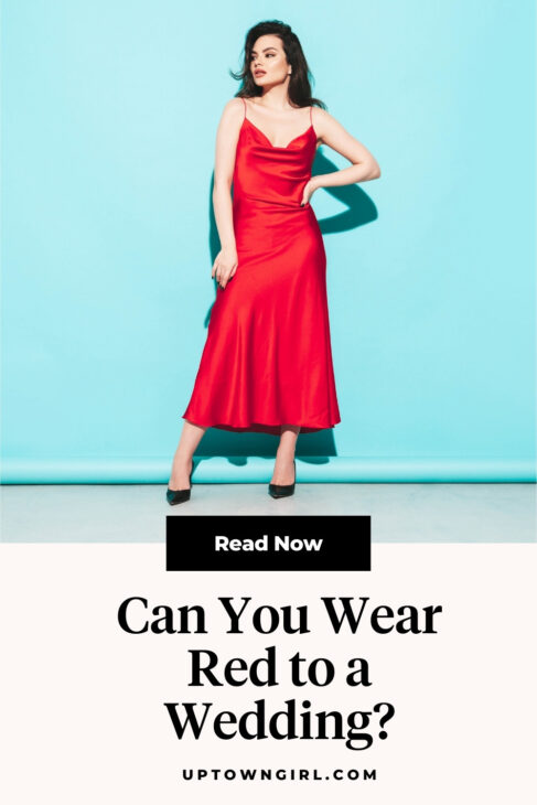 can you wear red to a wedding