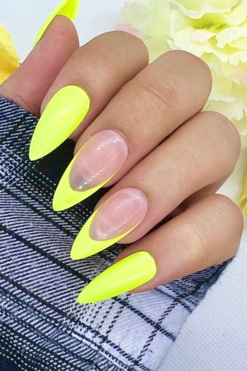 yellow nails spring