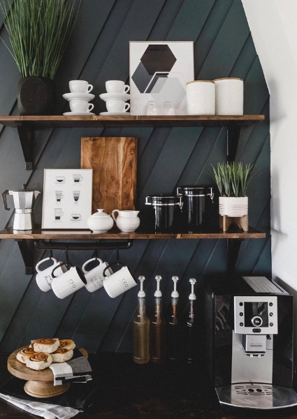 elegant coffee bar ideas