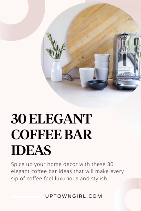 elegant coffee bar ideas
