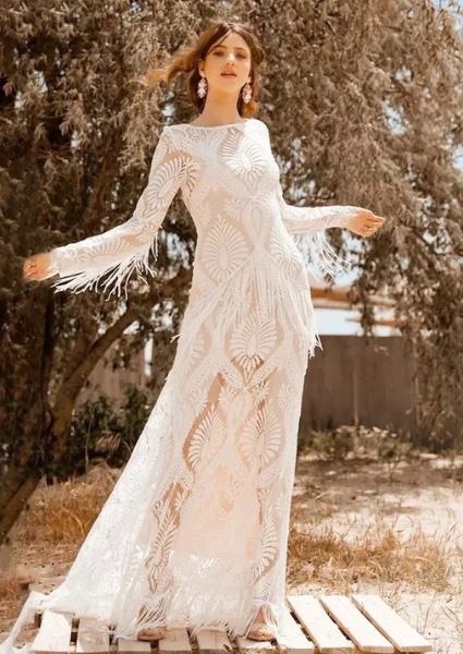 western wedding dresses