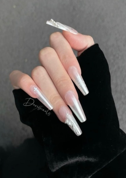 white nail ideas